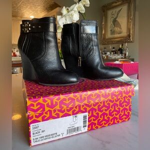 Tory Burch Black Ankle Booties